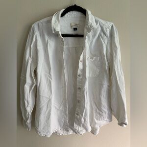 White Button Down Blouse Target Universal Thread Medium